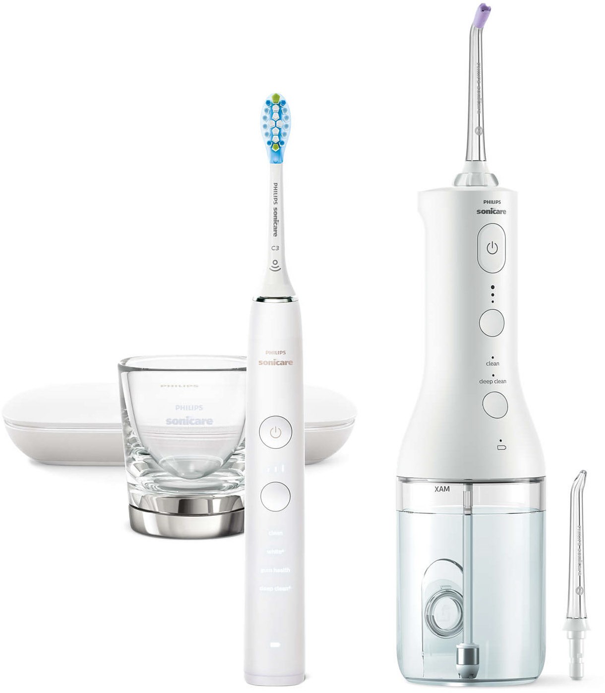 HX3866/41 Zahn-/Mundpflege-Set weiß HX3866/41 Zahn-/Mundpflege-Set weiß von Philips