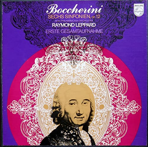Luigi Boccherini: Sechs Sinfonien, op.12; Erste Gesamtaufnahme - 6703034 - Vinyl Box von Philips