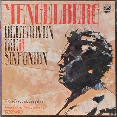 Mengelberg, Beethoven, Die 9 Sinfonien, Erste Gesamtausgabe [8 LPs VINYL-BOX] von Philips