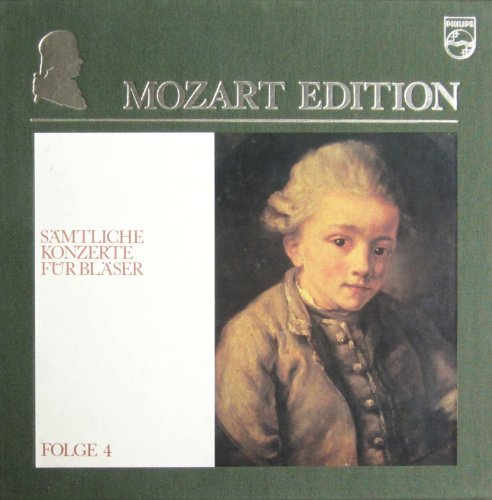 Mozart Edition, Folge 4: Sämtliche Konzerte für Bläser [Vinyl Schallplatte] [4 LP Box-Set] von Philips