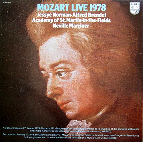 Mozart Live 1978 - Ein europäisches Festkonzert [Vinyl Schallplatte] [2 LP Box-Set] von Philips