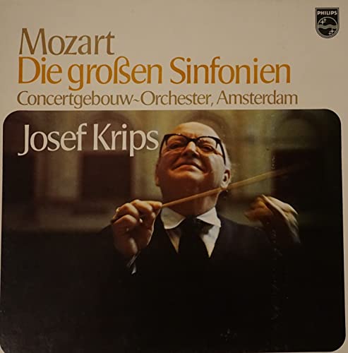 Mozart: Die großen Sinfonien [Vinyl Schallplatte] [8 LP Box-Set] von Philips