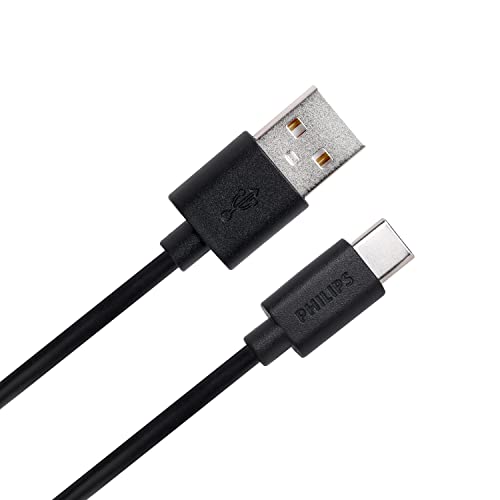 PHILIPS DLC3104A - USB-C Kabel - USB-C Ladekabel für Schnelles Aufladen und Synchronisation - 1,2 Meter von Philips