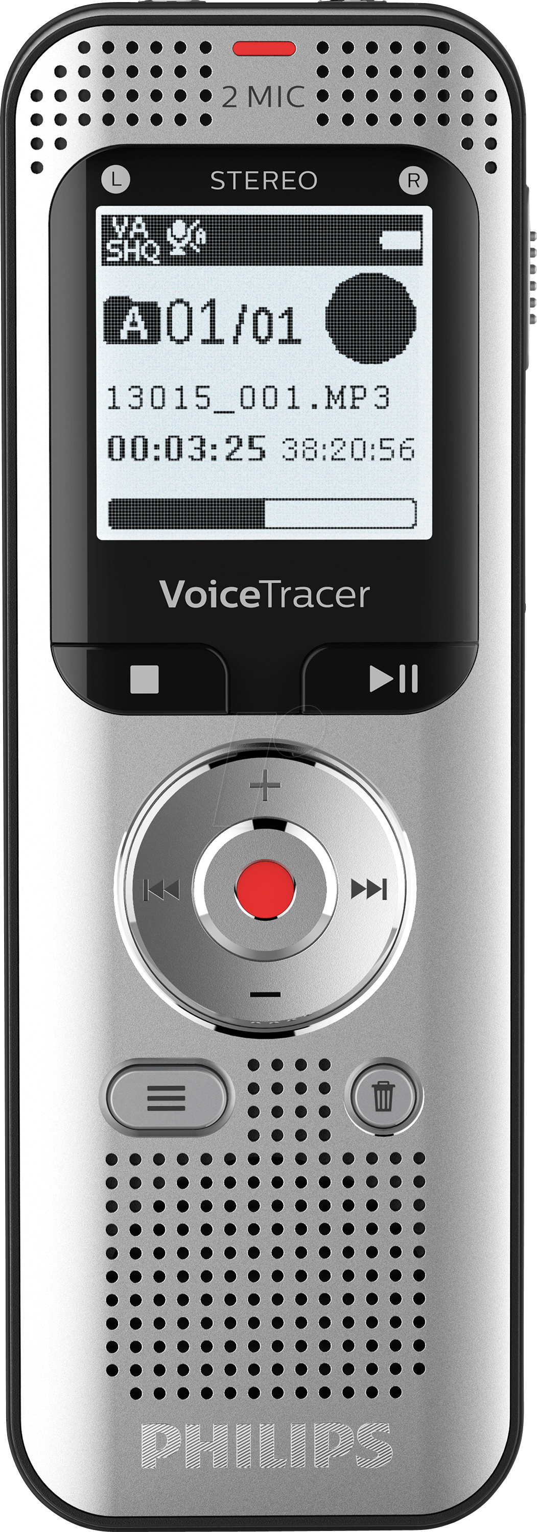 PHILIPS DVT2050 - VoiceTracer Audiorecorder von Philips