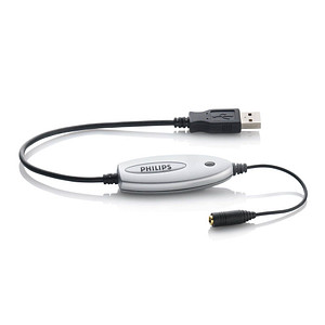PHILIPS LFH9034 Audio USB 2.0/3,5 mm Klinke Adapter PHILIPS LFH9034 Audio USB 2.0/3,5 mm Klinke Adapter von Philips