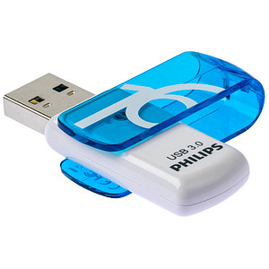 PHILIPS USB-Stick Vivid 3.0 blau, weiß 16 GB PHILIPS USB-Stick Vivid 3.0 blau, weiß 16 GB von Philips
