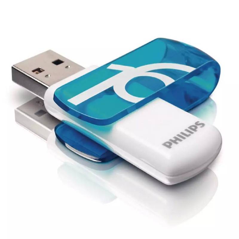 Philips 16GB Speicherstick Vivid Edition blau USB 3.0 USB-Stick von Philips