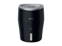 Philips 2000 series Luftbefeuchter für bis zu 44 m², Schwarz, Silber, Schwarz, Kunststoff, 1,6 m, 1,6 m, 220 V von Philips