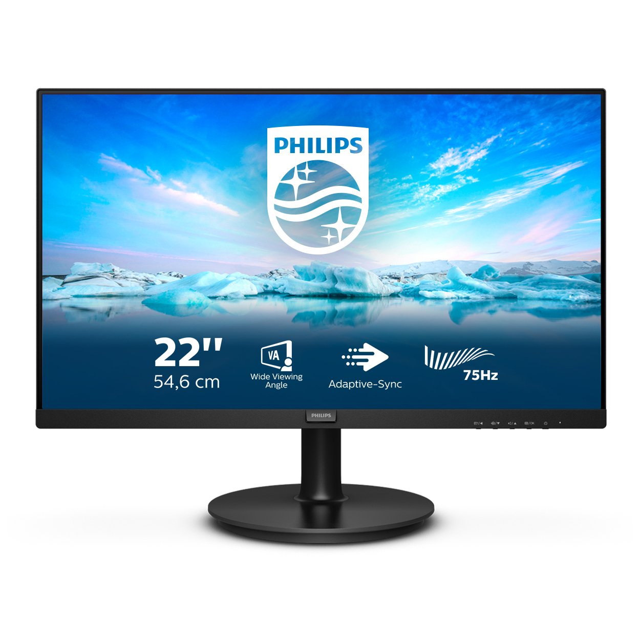 Philips 222V8LA Full HD Monitor - Adaptive Sync von Philips