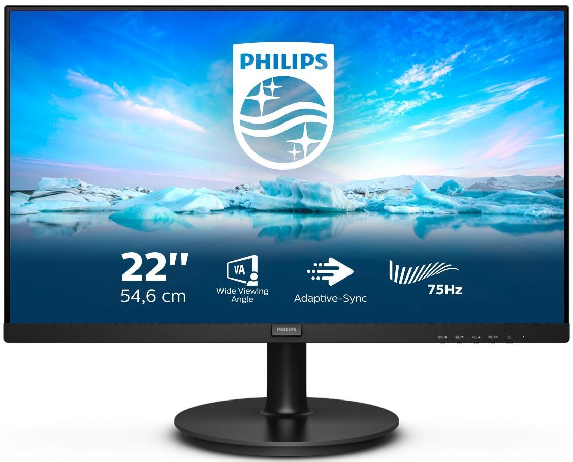 Philips 222V8LA Monitor 54,6 cm (21,5 Zoll) von Philips
