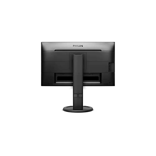 Philips 241B8QJEB - 24 Zoll FHD Monitor, höhenverstellbar (1920x1080, 60 Hz, VGA, DVI, HDMI, DisplayPort, USB Hub) schwarz von Philips