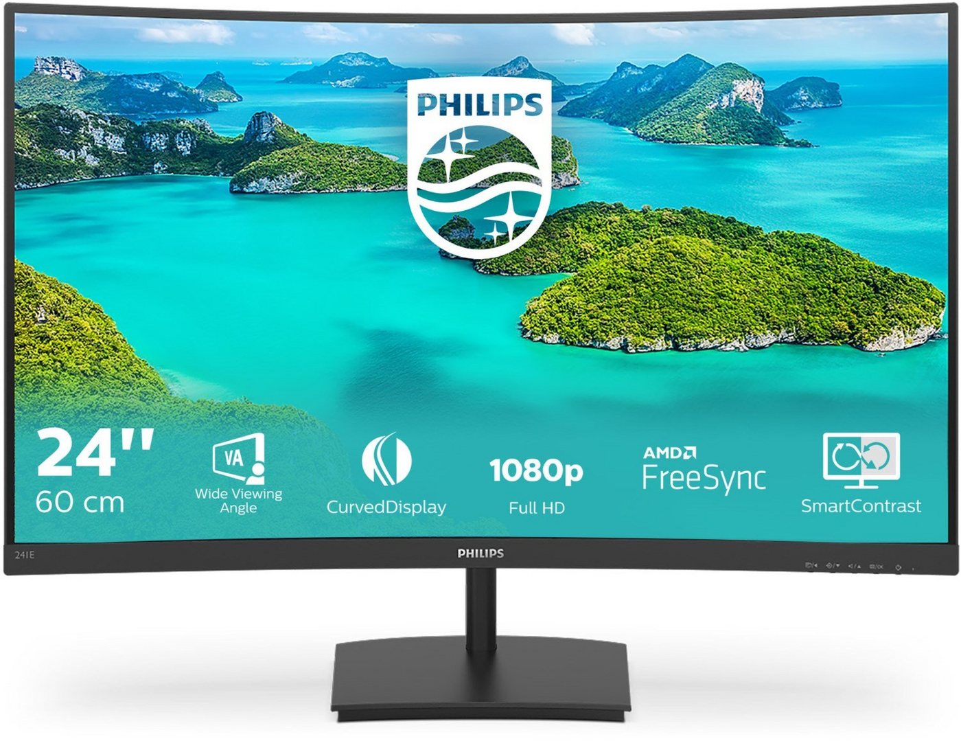Philips 241E1SCA Curved-Gaming-Monitor von Philips
