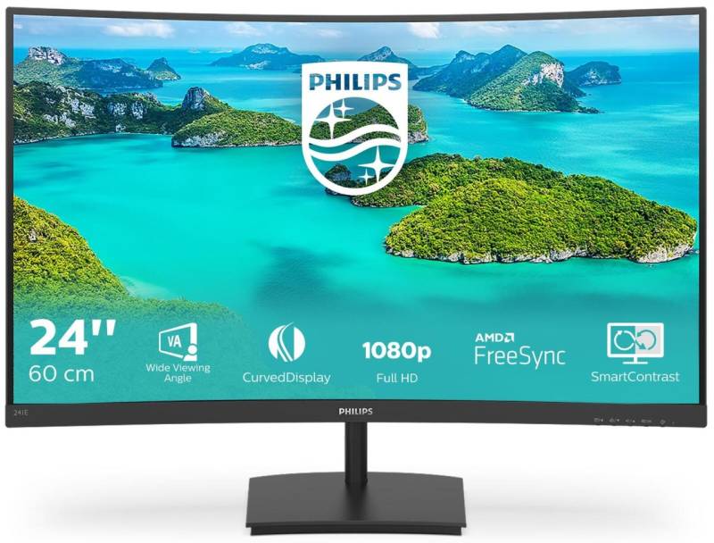 Philips 241E1SCA Curved-Monitor 59,9 cm (23,6 Zoll) von Philips