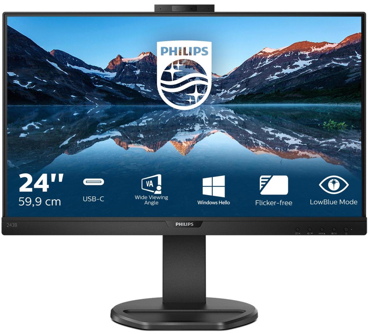 Philips 243B9H Monitor 60,5 cm (23,8 Zoll) von Philips