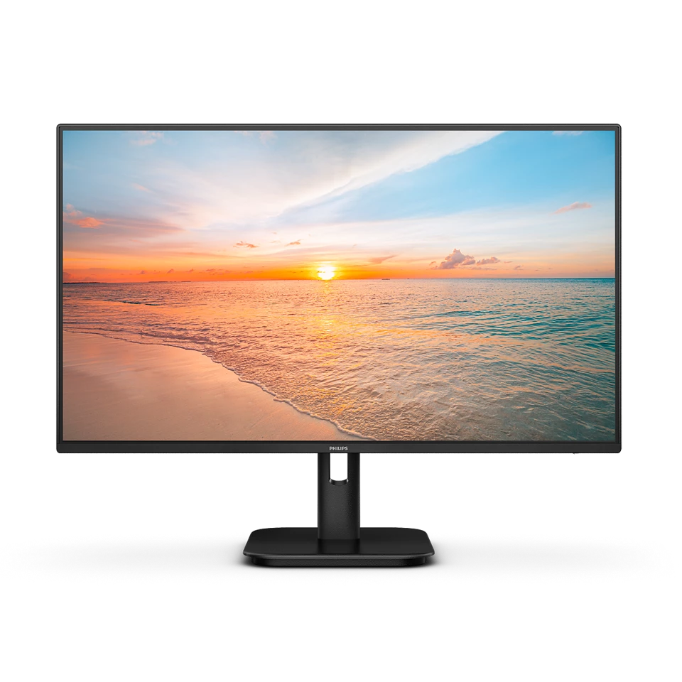 Philips 24E1N1100A 24 Zoll Full HD Monitor, eingeb. Lautsprecher (1920x1080, 100 Hz, VGA, HDMI 1.4) schwarz von Philips