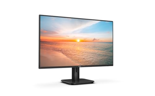 Philips 24E1N1300A - 24 Zoll Full HD Monitor, Lautsprecher (1920x1080, 100 Hz, HDMI, USB-C (65W Power Delivery), USB Hub) schwarz von Philips