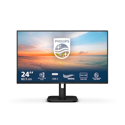 Philips 24E1N1300A 60,5cm (23,8") FHD IPS Monitor 16:9 HDMI/USB-C PD65W 100Hz von Philips