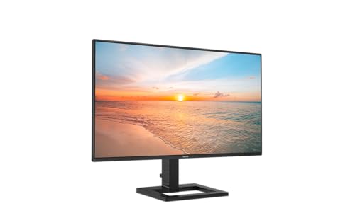 Philips 24E1N1300AE - 24 Zoll Full HD Monitor, Lautsprecher, höhenverstellbar (1920x1080, 100 Hz, HDMI, USB-C (65W PD), USB Hub) schwarz von Philips Monitors