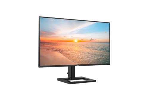 Philips 24E1N1300AE - 234 Zoll FHD Monitor, 100Hz, IPS, 1ms, USB-C Stromversorgung, Höhenverstellbar, Lautsprecher, LowBlue Modus (1920 x 1080, 250 cd/m², HDMI 1.4 / USB-C) von Philips