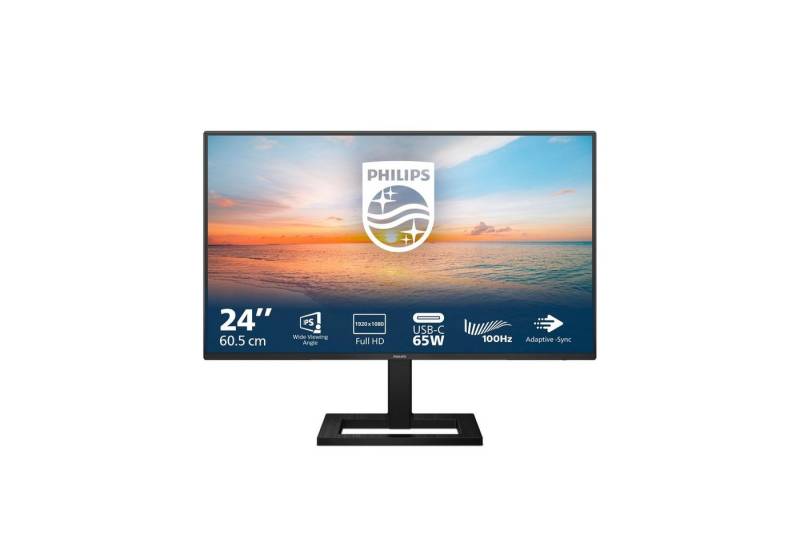 Philips 24E1N1300AE LCD-Monitor (60,5 cm/24 ", 1920 x 1080 px, Full HD, 1 ms Reaktionszeit, 100 Hz, IPS-LCD) von Philips