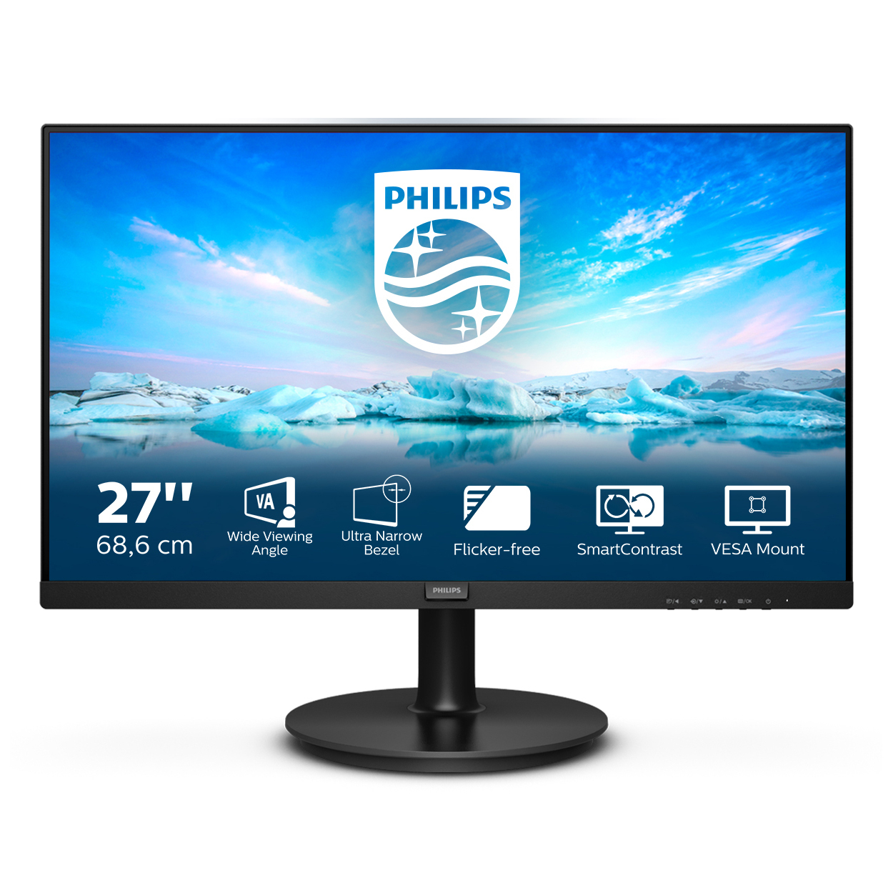 Philips 271V8L Full HD Monitor - VA-Panel, Adaptive Sync von Philips