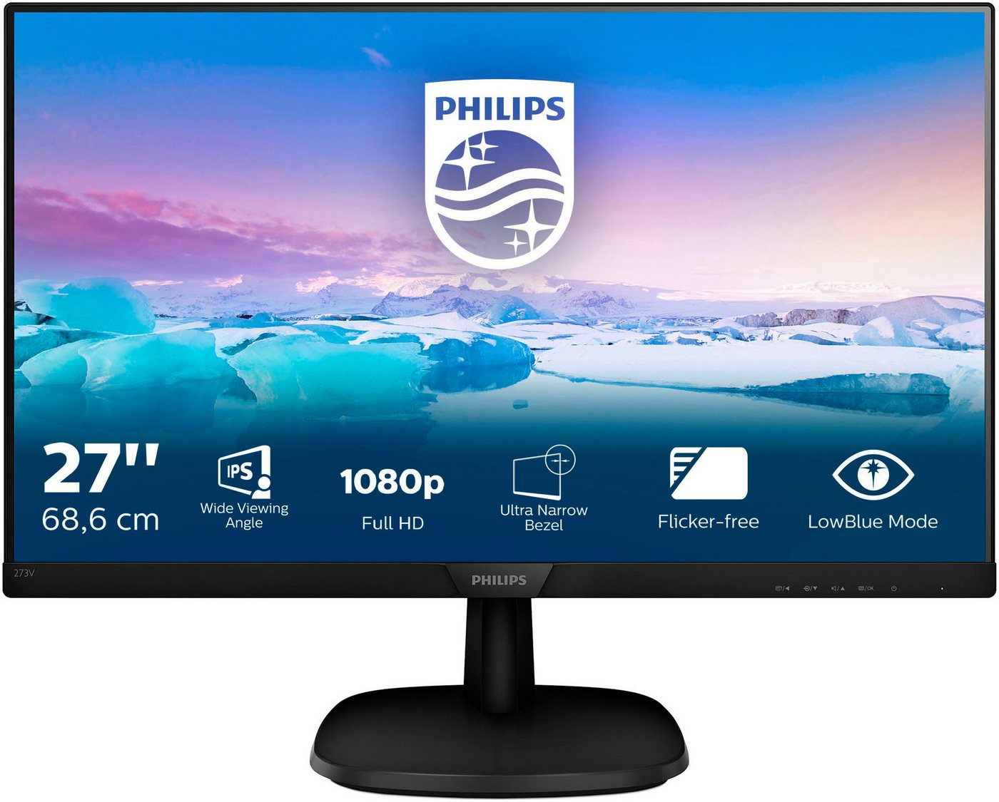 Philips 273V7QDAB LED-Monitor (69 cm/27 , 1920 x 1080 px, Full HD, 4 ms Reaktionszeit, 75 Hz, IPS)" von Philips