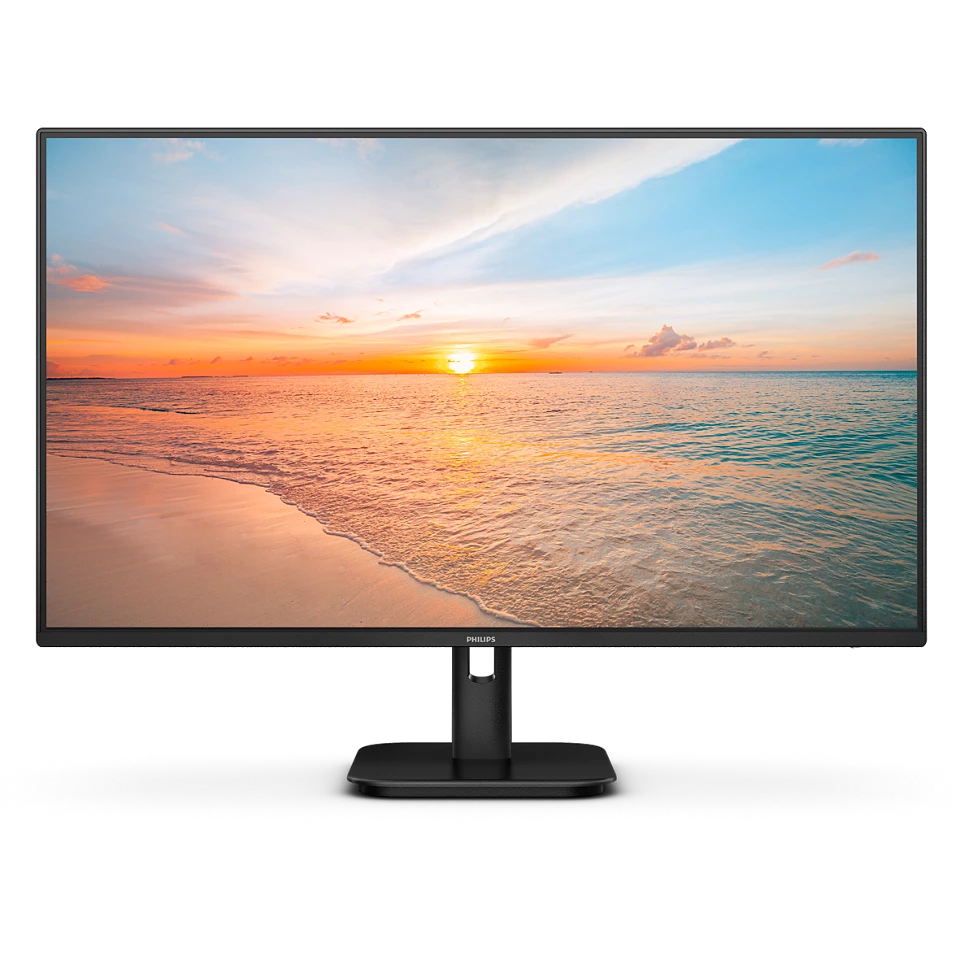 Philips 27E1N1100A 27 Zoll Full HD Monitor, eingeb. Lautsprecher (1920x1080, 100 Hz, VGA, HDMI 1.4) schwarz von Philips