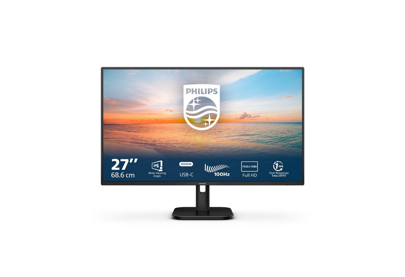 Philips 27E1N1300A LCD-Monitor (68,5 cm/27 , 1920 x 1080 px, Full HD, 1 ms Reaktionszeit, 100 Hz, IPS-LCD)" von Philips