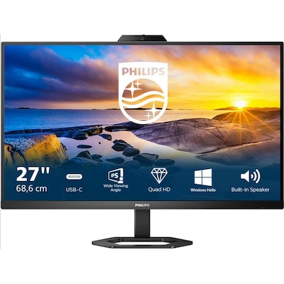 Philips 27E1N5600HE 68,6cm (27") QHD IPS Monitor 16:9 HDMI/DP/USB-C PD65W Webcam von Philips