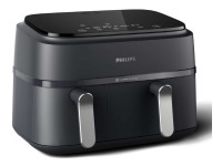 Philips Series 3000 NA351 – Heißluftgrill – 9 Liter – 2,75 kW – Schwarz/Silber von Philips