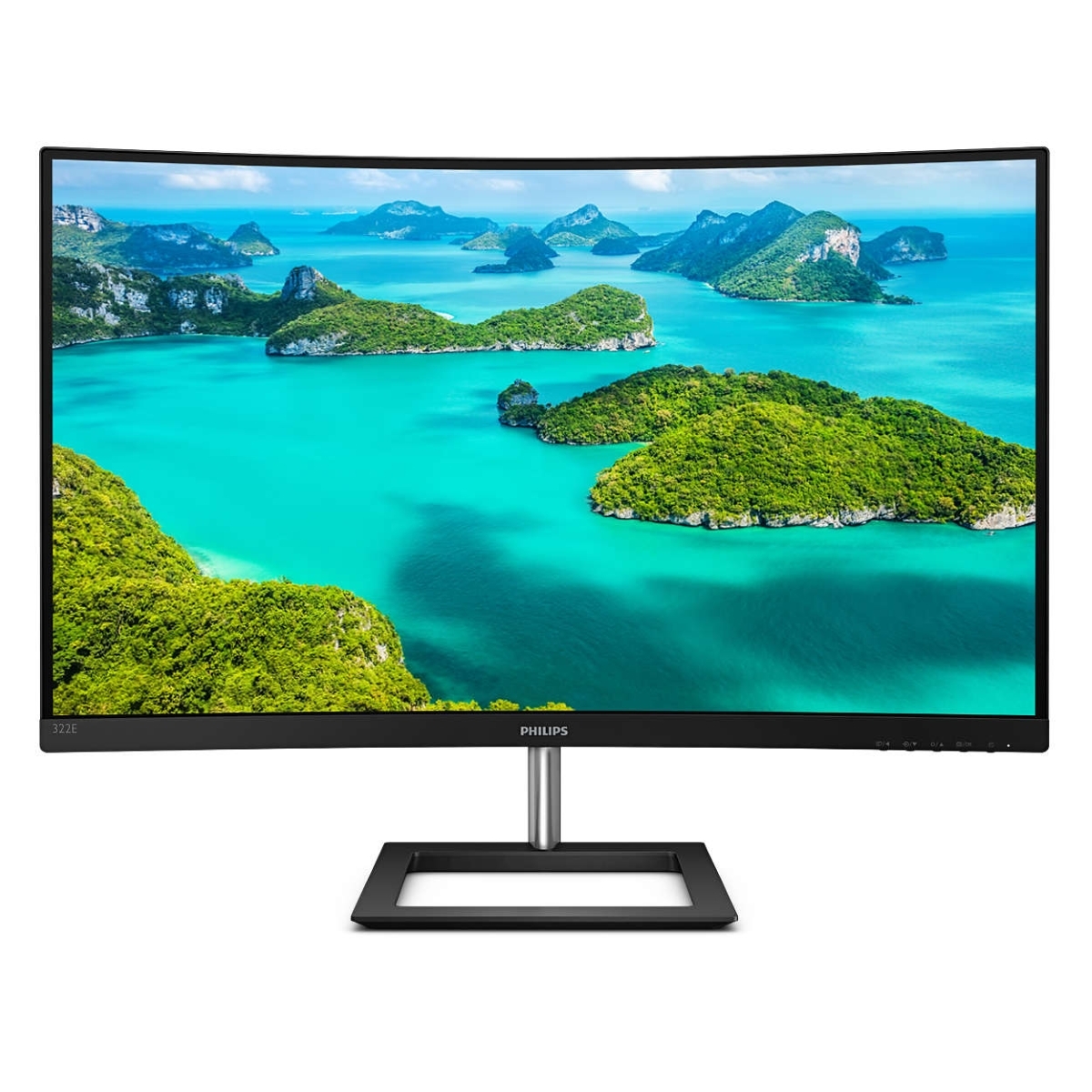 Philips 322E1C Curved Monitor - VA-Panel, Adaptive Sync von Philips