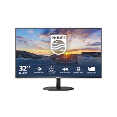 Philips 32E1N3100LA 80cm (31,5") QHD VA Monitor 16:9 VGA/HDMI 75Hz Sync 1ms von Philips