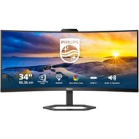 Philips 34E1C5600HE 86,4cm (34") WQHD VA Curved Monitor 21:9 HDMI/DP/USB-C PD65W von Philips