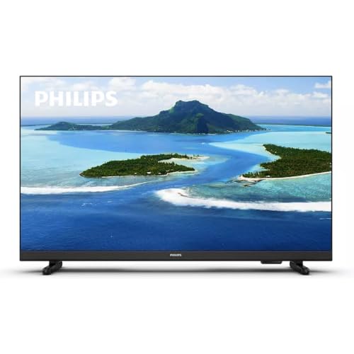 Philips 43PFS5507/12 43 Zoll LED Fernseher Für Kleinere Räume, LED TV Mit Pixel Plus HD, HDMI, USB- und VGA. Anschluss, Schwartz mit Schlanke Füße von Philips