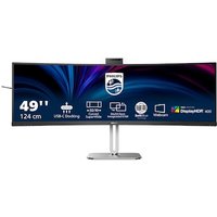 Philips 49B2U6900CH 124cm (48,8") DQHD Curved Monitor 32:9 HDMI/DP/USB-C PD100W von Philips