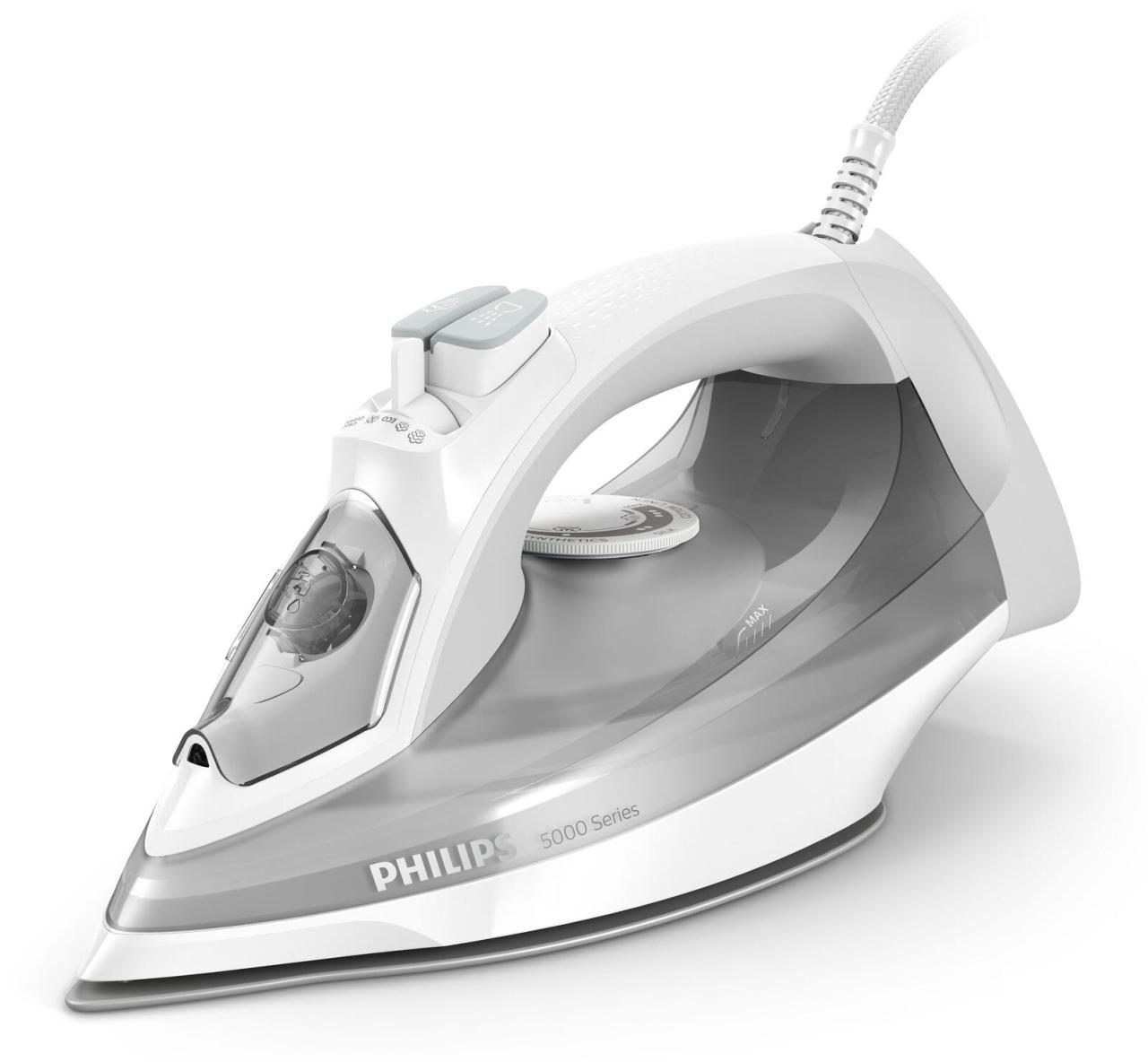 Philips 5000 series DST5010 - Dampfbügeleisen, grau/weiß Philips 5000 series DST5010 - Dampfbügeleisen, grau/weiß von Philips