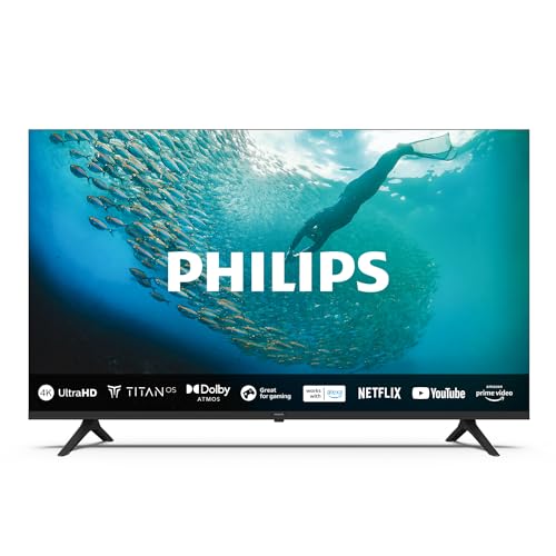 Philips 50PUS7009 4K LED Smart TV - 50-Zoll Display mit Pixel-präziser Ultra HD Titan OS Plattform und Dolby Atmos-Klang. Funktioniert mit Alexa und Google Sprachassistent – Schwarz Philips 50PUS7009 4K LED Smart TV - 50-Zoll Display mit Pixel-präziser Ultra HD Titan OS Plattform und Dolby Atmos-Klang. Funktioniert mit Alexa und Google Sprachassistent – Schwarz von Philips