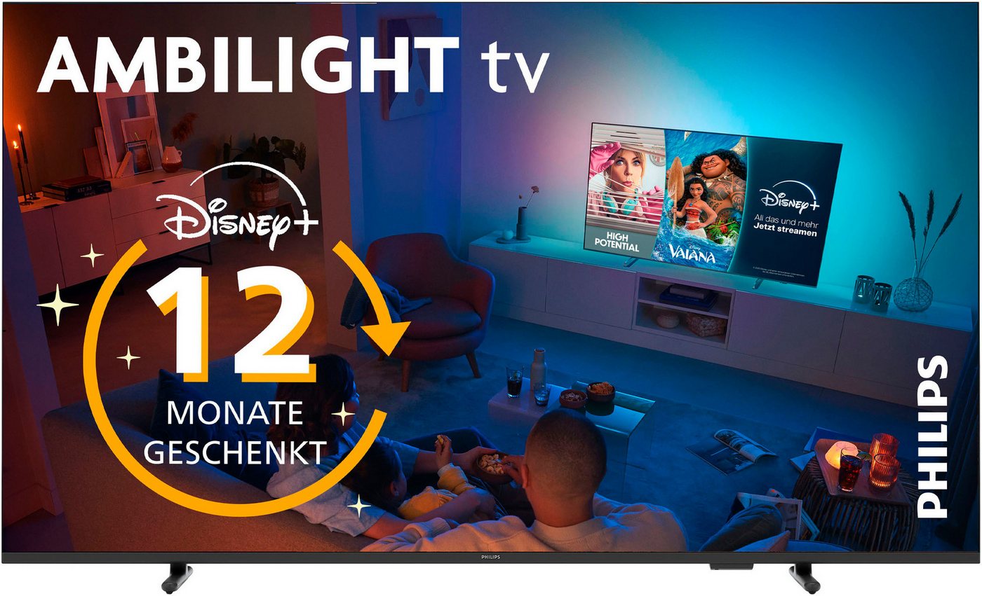 Philips 55PUS7800/12 QLED-Fernseher (139 cm/55 Zoll, 4K Ultra HD, Smart-TV) von Philips