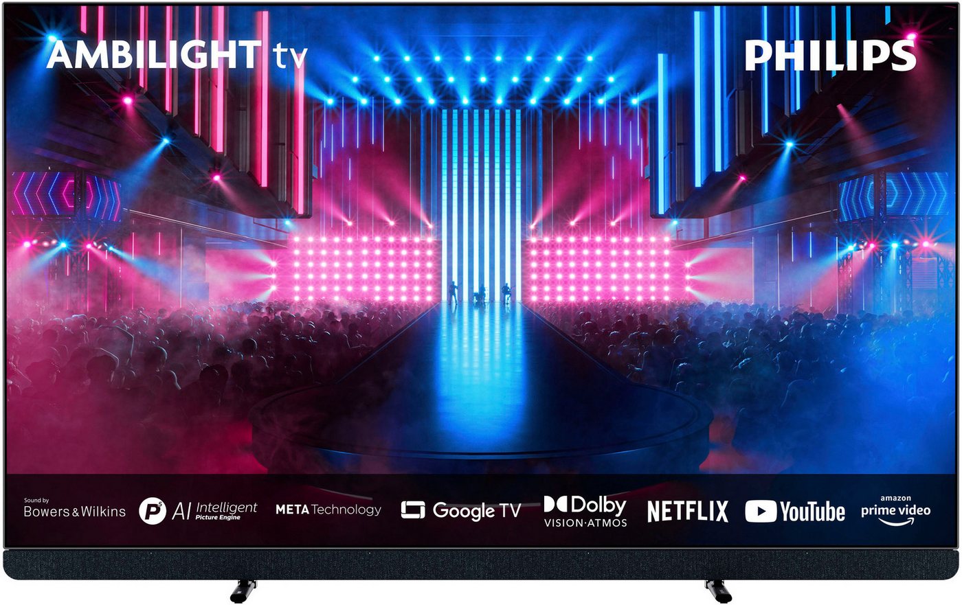 Philips 65OLED909/12 OLED-Fernseher (164 cm/65 Zoll, 4K Ultra HD, Google TV, Smart-TV) von Philips