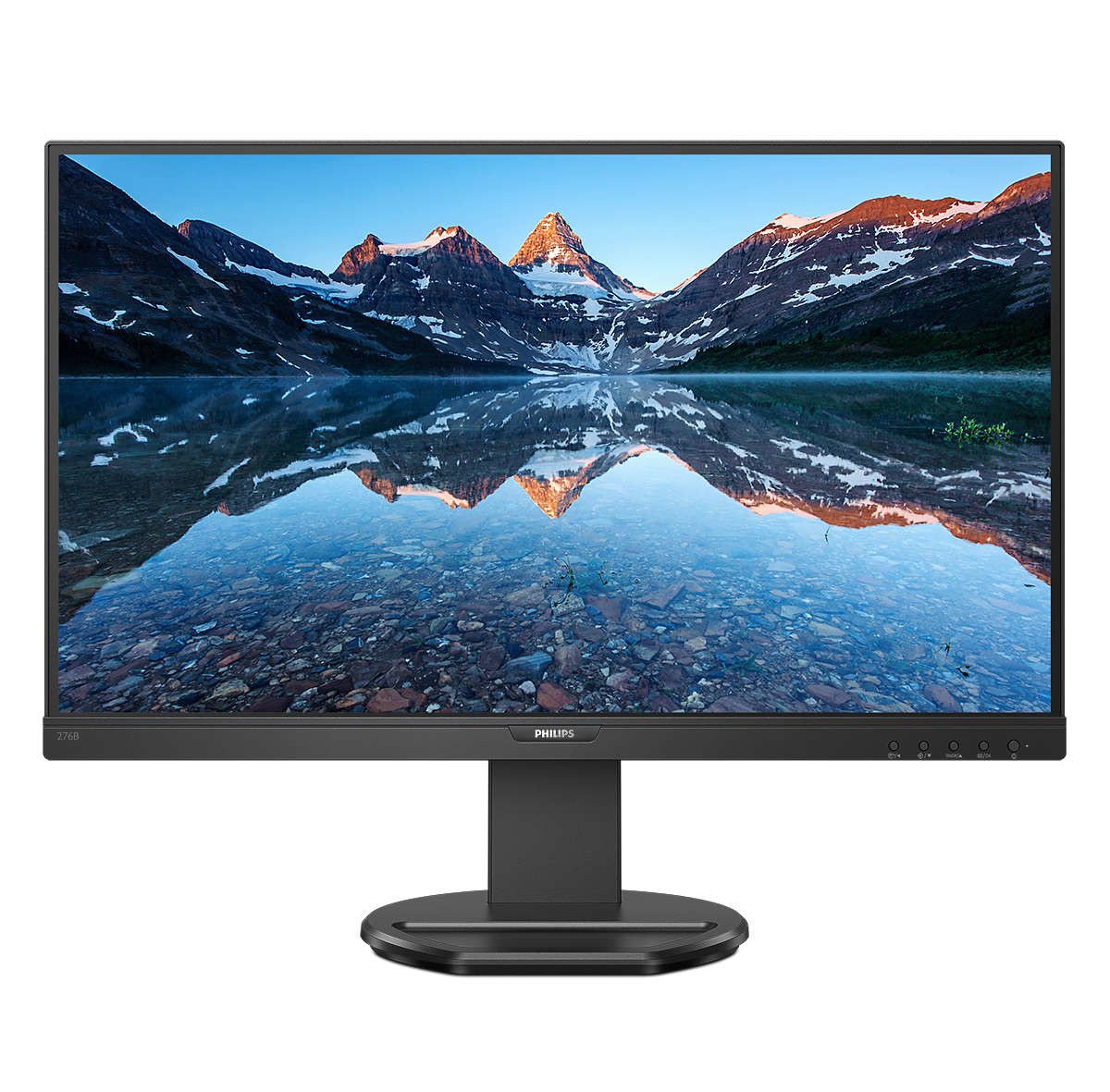 Philips 68,5cm (27,0) 276B9 16:09 HDMI+DP+USB-C IPS TFT-Monitor (2560 x 1440 px, Quad HD, 4 ms Reaktionszeit, 75 Hz, IPS, Lautsprecher, HDCP, Pivot, Höhenverstellbar) von Philips