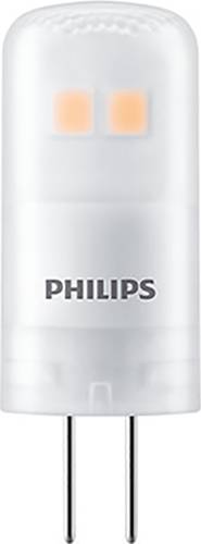 Philips 76761700 LED EEK F (A - G) G4 1W = 10W Warmweiß (Ø x H) 13mm x 35mm nicht dimmbar von Philips