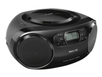 Philips AZB500, 1,85 kg, Schwarz, Tragbarer CD-Player von Philips