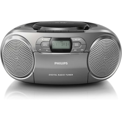 Philips AZB600/12 CD-Radio DAB+ grau von Philips