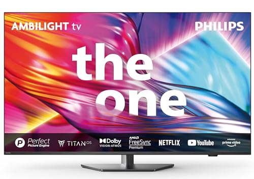 Philips Ambilight 43PUS8909 4K LED Smart TV - 43-Zoll Display mit Pixel-präziser Ultra HD Titan OS Plattform und Dolby Atmos-Klang. Funktioniert mit Alexa und Google Sprachassistent – Anthrazitgrau Philips Ambilight 43PUS8909 4K LED Smart TV - 43-Zoll Display mit Pixel-präziser Ultra HD Titan OS Plattform und Dolby Atmos-Klang. Funktioniert mit Alexa und Google Sprachassistent – Anthrazitgrau von Philips