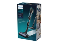 Philips AquaTrio Cordless XW9383/01 Kabelloser Nass-Trockensauger 9000 Series, Beutellos, Schwarz, Grau, 0,45 l, 0,4 l, 14 l/s, Trocken&Nass von Philips