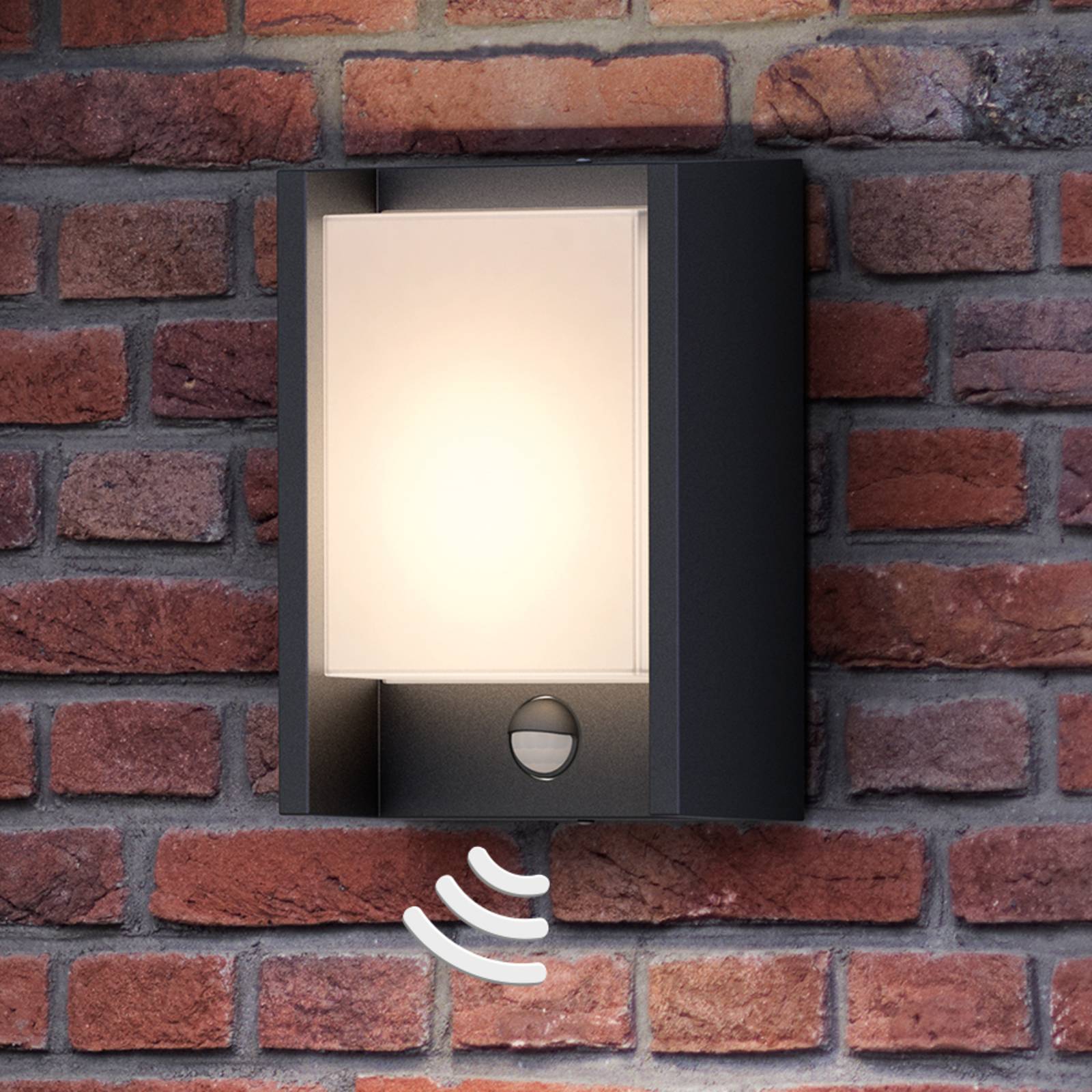 Philips Arbour LED-Außenwandleuchte 1-flg. Sensor Philips Arbour LED-Außenwandleuchte 1-flg. Sensor von Philips