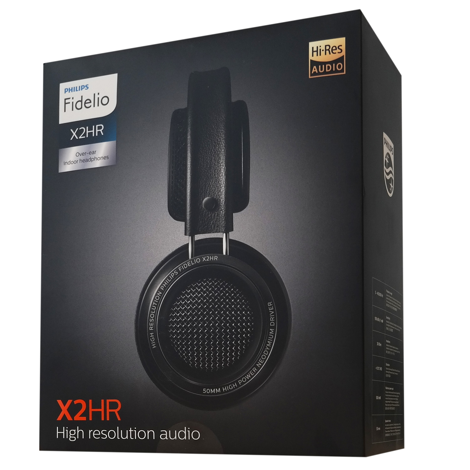 Philips Audio Fidelio X2HR/00 Over-Ear Kopfhörer schwarz von Philips