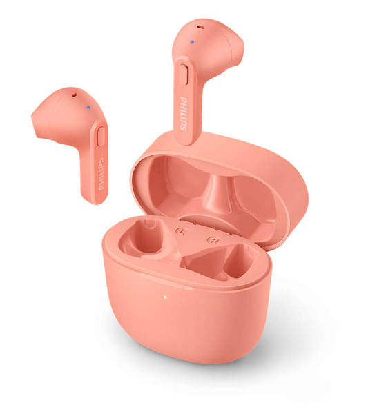 Philips Audio - True Wireless In-Ear Headphones - Pink Philips Audio - True Wireless In-Ear Headphones - Pink von Philips