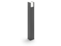 Philips Außenleuchten, Außensockel-/Pfostenbeleuchtung, Grau, Aluminium, IP44, Garten, II von Philips