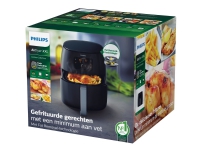 Philips Avance Collection Premium HD9650/90 Airfryer XXL - 6 Personen, Heißluftfritteuse, 1,4 kg, Fat Removal, 60 min, Einzelbild, Schwarz Philips Avance Collection Premium HD9650/90 Airfryer XXL - 6 Personen, Heißluftfritteuse, 1,4 kg, Fat Removal, 60 min, Einzelbild, Schwarz von Philips
